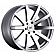 Black Rhino Wheel Traverse - 24 x 10 Silver With Natural Face - 2410TRV256140S12
