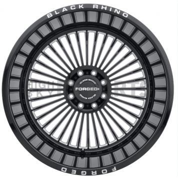 Black Rhino Wheel Horus - 24 x 14 Black With Natural Accents - 2414HRS-66140B12-1