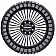 Black Rhino Wheel Horus - 24 x 14 Black With Natural Accents - 2414HRS-66140B12