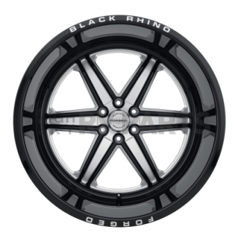 Black Rhino Wheel Marauder - 24 x 14 Black With Natural Accents - 2414MDR-66140B12-1