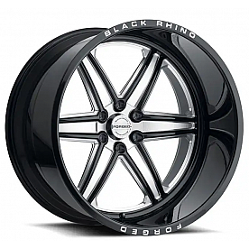 Black Rhino Wheel Marauder - 24 x 14 Black With Natural Accents - 2414MDR-66140B12