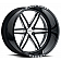 Black Rhino Wheel Marauder - 24 x 14 Black With Natural Accents - 2414MDR-66140B12