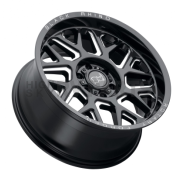 Black Rhino Wheel Reaper - 24 x 14 Black With Natural Accents - 2414RPR-66140B12-1