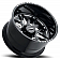 Black Rhino Wheel Twister - 24 x 14 Black With Natural Accents - 2414TWS-66140B12L