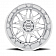 Black Rhino Wheel Twister - 24 x 14 Polished - 2414TWS-66140P12R