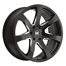 Black Rhino Wheel Mozambique - 18 x 8.5 Black With Natural Accents - 1885MZA006140B12