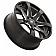 Black Rhino Wheel Mozambique - 18 x 8.5 Black With Natural Accents - 1885MZA006140B12