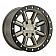 Black Rhino Wheel Hachi - 18 x 9 Bronze With Black Lip - 1890HCH126140Z12