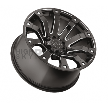 Black Rhino Wheel Selkirk - 18 x 9 Black With Natural Accents - 1890SLK-26140B12-1