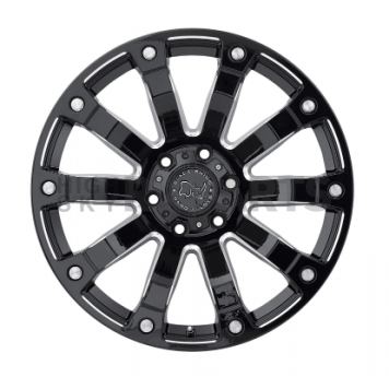 Black Rhino Wheel Selkirk - 18 x 9 Black With Natural Accents - 1890SLK-26140B12-2