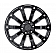 Black Rhino Wheel Selkirk - 18 x 9 Black With Natural Accents - 1890SLK-26140B12