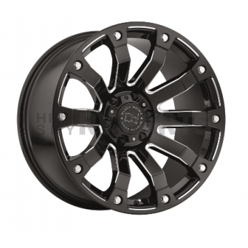 Black Rhino Wheel Selkirk - 18 x 9 Black With Natural Accents - 1890SLK-26140B12