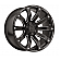 Black Rhino Wheel Selkirk - 18 x 9 Black With Natural Accents - 1890SLK-26140B12