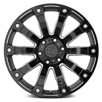 Black Rhino Wheel Selkirk - 18 x 9 Black With Natural Accents - 1890SLK126140B12-2