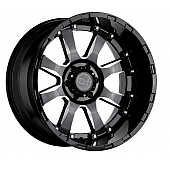 Black Rhino Wheel Sierra - 18 x 9 Black With Natural Accents - 1890SRA-26140B12