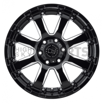 Black Rhino Wheel Sierra - 18 x 9 Black With Natural Accents - 1890SRA-26140B12-2