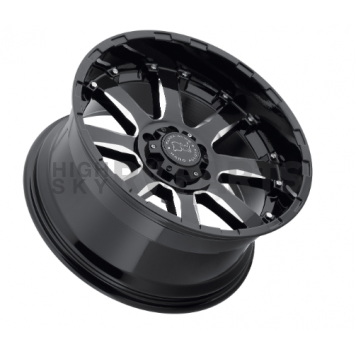 Black Rhino Wheel Sierra - 18 x 9 Black With Natural Accents - 1890SRA-26140B12-1