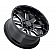 Black Rhino Wheel Sierra - 18 x 9 Black With Natural Accents - 1890SRA-26140B12
