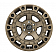 Black Rhino Wheel Cinco - 18 x 9.5 Bronze With Black Bolts - 1895CNC126140Z12