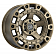 Black Rhino Wheel Cinco - 18 x 9.5 Bronze With Black Bolts - 1895CNC126140Z12