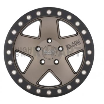 Black Rhino Wheel Crawler - 18 x 9.5 Bronze With Black Lip Ring - 1895CRL-86140Z12-1