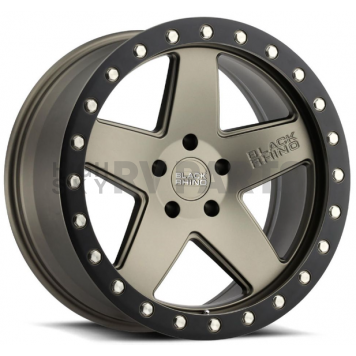 Black Rhino Wheel Crawler - 18 x 9.5 Bronze With Black Lip Ring - 1895CRL-86140Z12