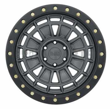 Black Rhino Wheel Dalton - 18 x 9.5 Gun Metal - 1895DAL126140G12-1
