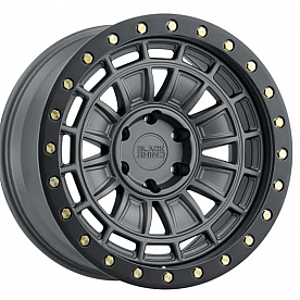 Black Rhino Wheel Dalton - 18 x 9.5 Gun Metal - 1895DAL126140G12