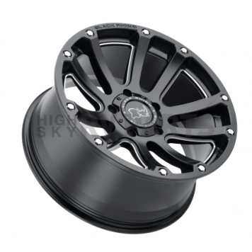Black Rhino Wheel Highland - 18 x 9.5 Black - 1895HLD-26140M12-1