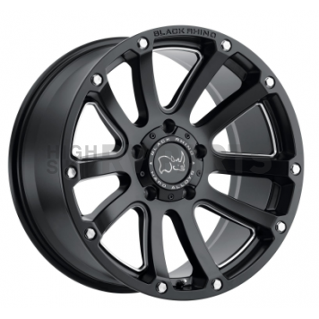 Black Rhino Wheel Highland - 18 x 9.5 Black - 1895HLD-26140M12