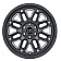 Black Rhino Wheel Hollister - 18 x 9.5 Black With Natural Accents - 1895HSR-86140B12