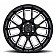 Black Rhino Wheel Pismo - 18 x 9.5 Black With Natural Accents - 1895PIS-86140B12