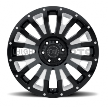 Black Rhino Wheel Pinatubo - 18 x 9.5 Black With Natural Accents - 1895PNT-86140B12-1