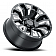 Black Rhino Wheel Pinatubo - 18 x 9.5 Black With Natural Accents - 1895PNT-86140B12