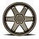 Black Rhino Wheel Roku - 18 x 9.5 Bronze - 1895RKU-86140Z12