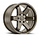 Black Rhino Wheel Roku - 18 x 9.5 Bronze - 1895RKU-86140Z12