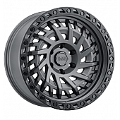 Black Rhino Wheel Shredder - 18 x 9.5 Gun Metal With Black Lip - 1895SHD126140G12