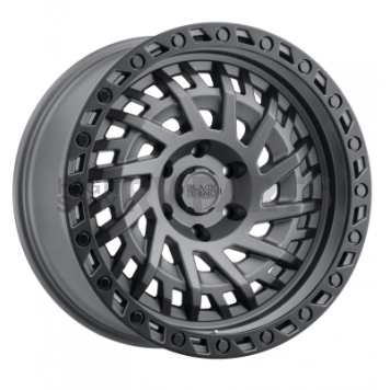 Black Rhino Wheel Shredder - 18 x 9.5 Gun Metal With Black Lip - 1895SHD126140G12