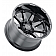 Black Rhino Wheel Oceano - 20 x 12  Gun Black With Stainless Bolts - 2012OCN-46140B12