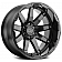 Black Rhino Wheel Oceano - 20 x 12  Gun Black With Stainless Bolts - 2012OCN-46140B12