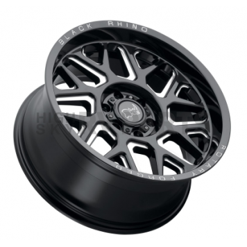 Black Rhino Wheel Reaper - 20 x 11.5 Black With Natural Accents - 2015RPR-46140B12-1