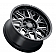 Black Rhino Wheel Reaper - 20 x 11.5 Black With Natural Accents - 2015RPR-46140B12