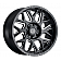 Black Rhino Wheel Reaper - 20 x 11.5 Black With Natural Accents - 2015RPR-46140B12