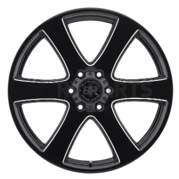 Black Rhino Wheel Haka - 20 x 8.5 Black With Natural Accents - 2085HAK306140B12-2