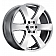 Black Rhino Wheel Haka - 20 x 8.5 Silver With Natural Face - 2085HAK306140S12
