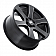 Black Rhino Wheel Haka - 20 x 8.5 Black With Natural Accents - 2085HAK456140B12
