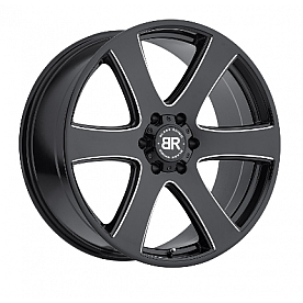 Black Rhino Wheel Haka - 20 x 8.5&nbsp;Black With Natural Accents - 2085HAK456140B12