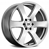 Black Rhino Wheel Haka - 20 x 8.5&nbsp;Silver With Natural Face - 2085HAK156140S12