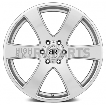 Black Rhino Wheel Haka - 20 x 8.5 Silver With Natural Face - 2085HAK156140S12-2