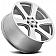 Black Rhino Wheel Haka - 20 x 8.5 Silver With Natural Face - 2085HAK156140S12